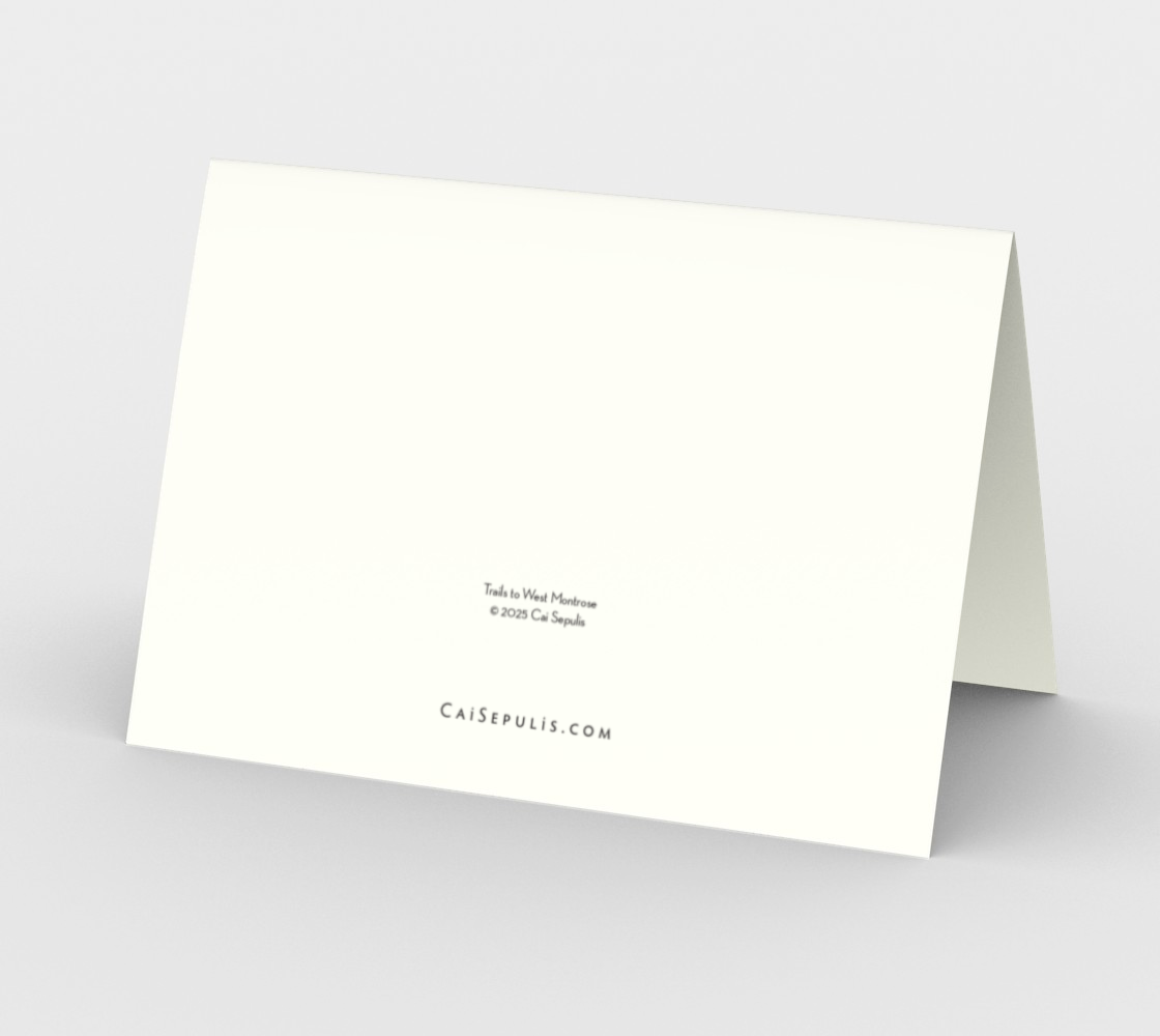 Trails to West Montrose Cards